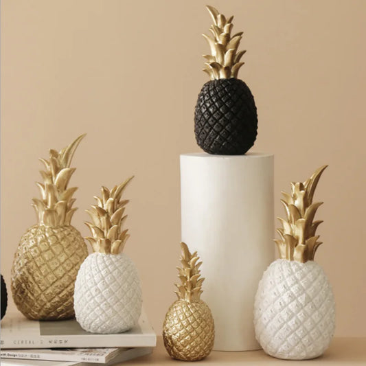 Gold Ananas Handwerk Dekoration kreative nordische Frucht Ananas Ananas Form Home Living