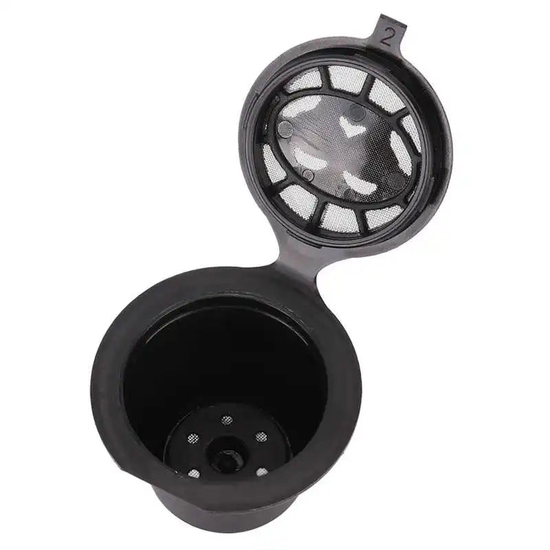 3 Stück wiederverwendbare Kaffeekapseln Filter nachfüllbare Kapseln Tasse passend für Nespresso Kapsel Kaffeemaschine Zubehör