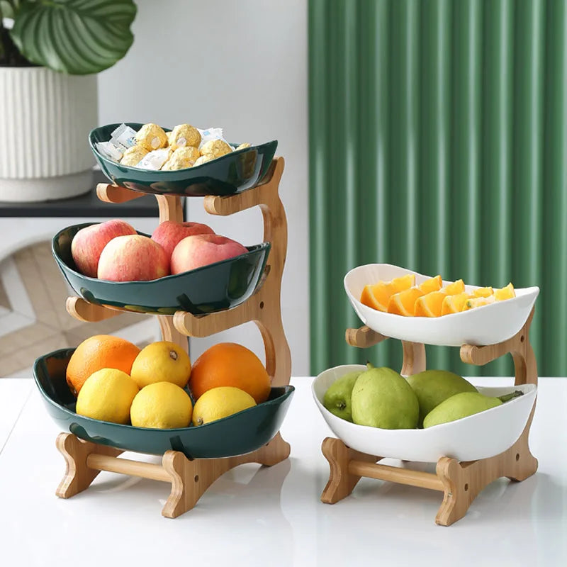 Kreativität Drei Schichten Obst Platte Nordic Moderne