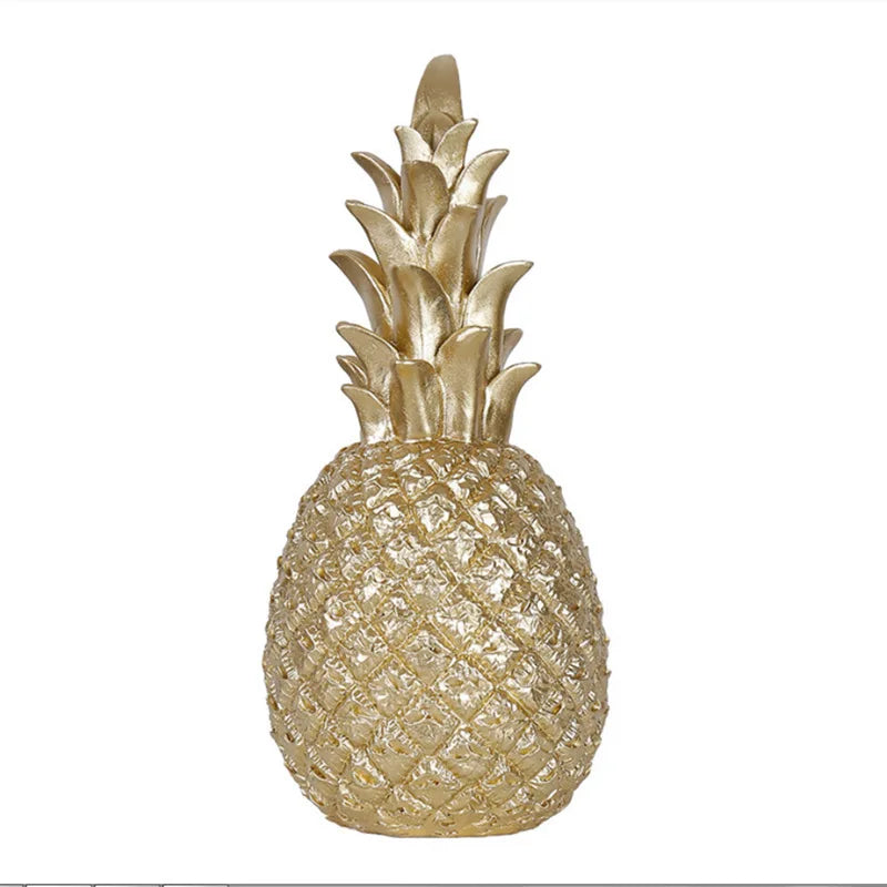 Gold Ananas Handwerk Dekoration kreative nordische Frucht Ananas Ananas Form Home Living