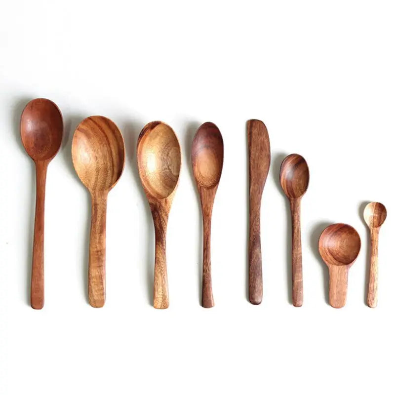 Teak Natürliche Holz Löffel