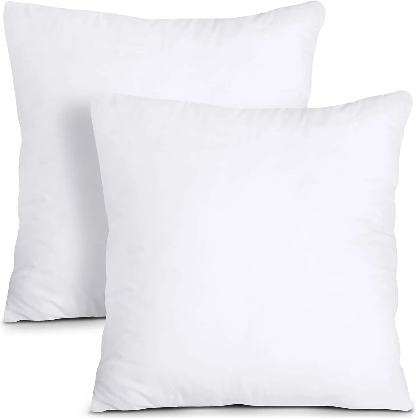 45 x 45 cm Dekokissen-Einsatz aus hochwertiger weicher Baumwolle, quadratisches dekoratives Kissenkern-Set für Bett, Sofa, Couch, JAF018