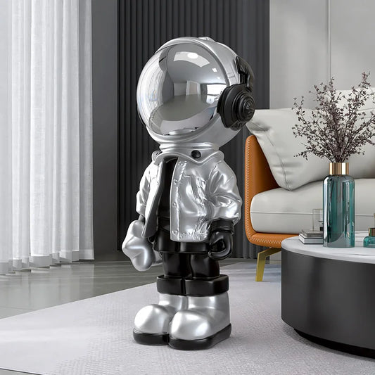 Kreative Harzkunst-Astronautenmodellspielzeuge, Astronautenstatuen, Raumdekorationen, Wohnzimmertischdekorationen, Skulpturenhandwerk