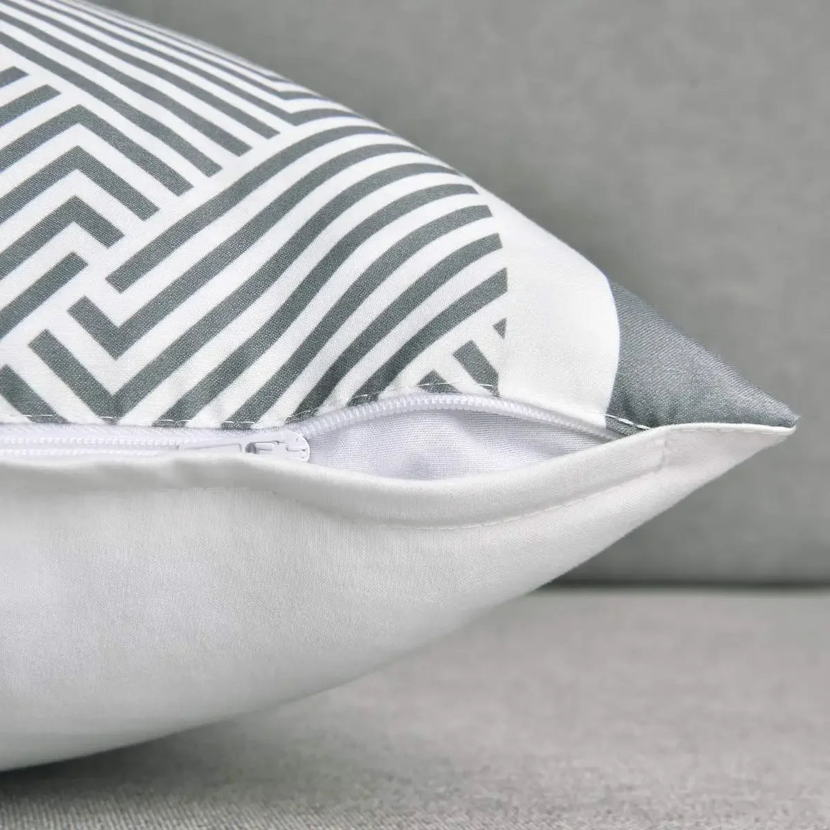 weiße geometrische Kissenbezug Home Dekoration Wohnzimmersofa