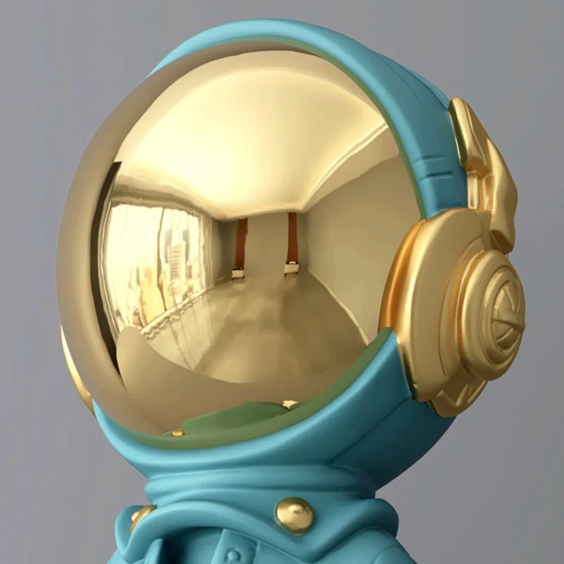 Kreative Harzkunst-Astronautenmodellspielzeuge, Astronautenstatuen, Raumdekorationen, Wohnzimmertischdekorationen, Skulpturenhandwerk