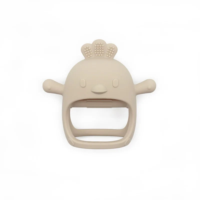 Neue Design Weiche Silikon Beißringe Für Baby Neugeborenen Ausbildung Grip Baby Spielzeug Anhänger Kauen Zahnen Für Baby Zubehör Spielzeug