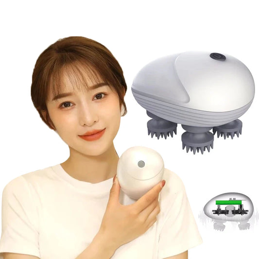 Elektrische Kopf Silikon Massagegerät mit USB