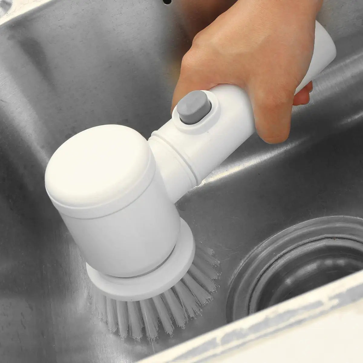 Elektrische Reinigungsbürste Handküchenreiniger Schnurloser Spin Scrubber Badezimmer Wiederaufladbare Scheuerbürste Dusche zum Reinigen