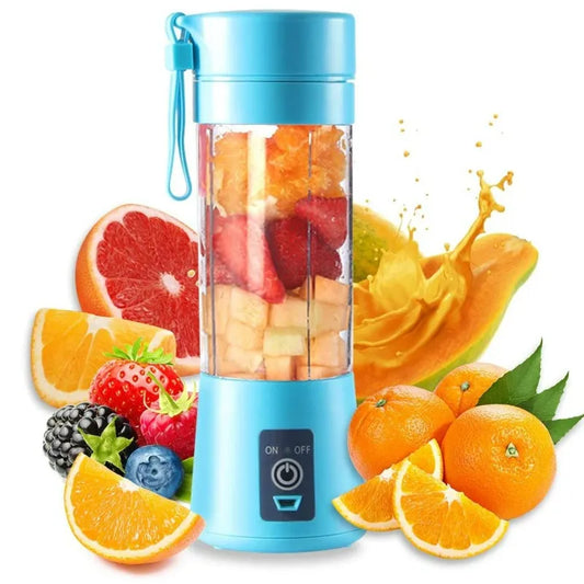 Elektrischer Mini-Saft-Shake-Mixer, tragbarer Mini-Wirbelwind-Saftbecher, aufladend, Mini-Edition, Fruchtsaftmaschine, 6 Klingen