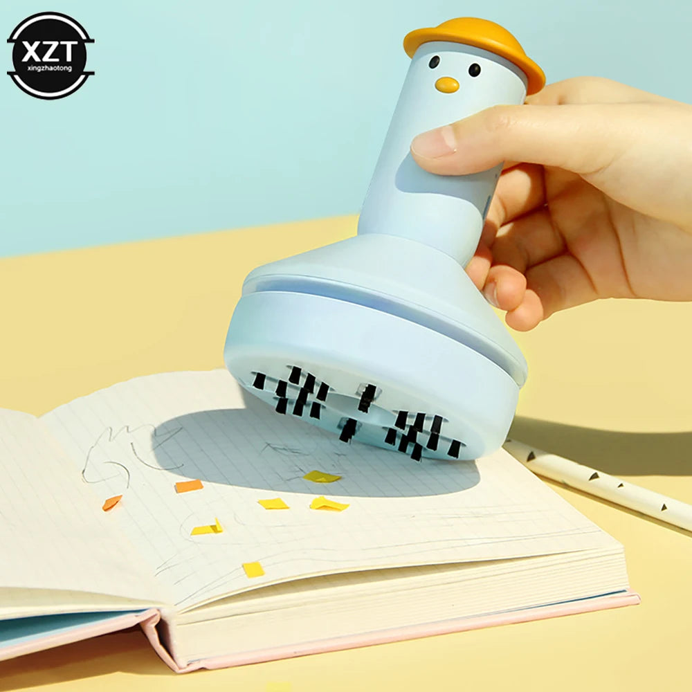 New Wireless Desk Vacuum Cleaner Portable Dust Collector Mini Eraser Pen Scrap Keyboard Cleaner Household Table Computer Sweeper
