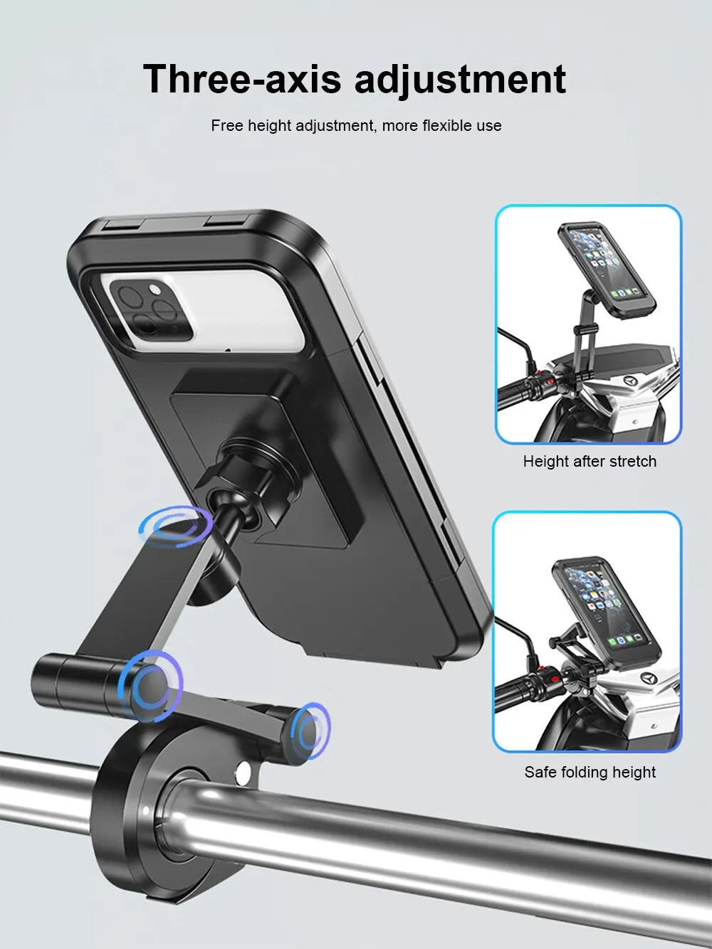 Wasserdichter Motorrad Fahrrad Handy Halter