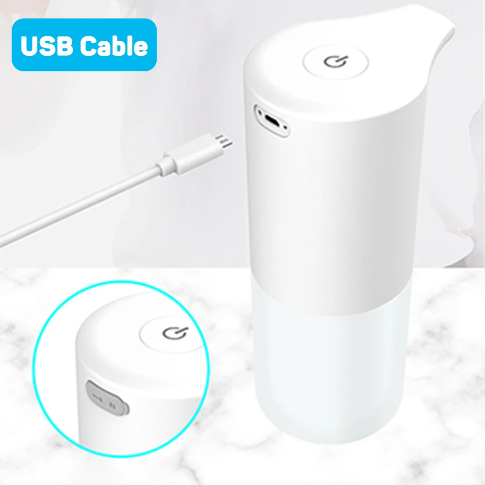 Touchless Automatic Sensor Soap Dispenser Foam USB Charging Smart Infrared Sensor Liquid Soap Dispenser Hand Sanitizer