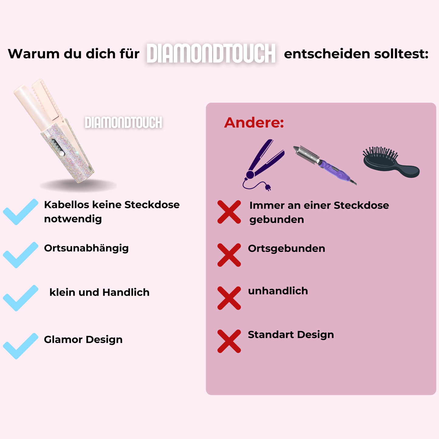 DiamondTouch - Glätteisen