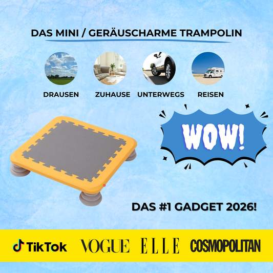 FlexiJump - Mini Trampolin "Bewegung, Spaß & Fitness für Kinder & Eltern in einem"