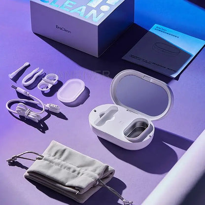 Ultrasonic Cleaner Contact Lens Cleaning Machine Colored Contact Lens Accessories Sonic Washing Case Magnetic Charging