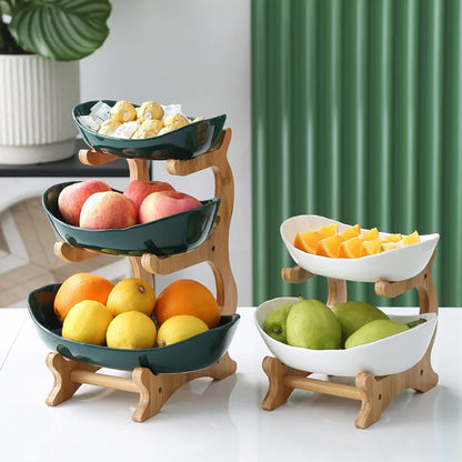 Kreativität Drei Schichten Obst Platte Nordic Moderne