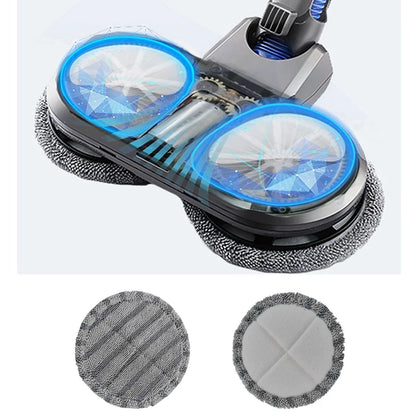 Elektrischer Mopp-Wassertank für Dyson Staubsauger V7 V8 V10 V11 Ersatz-Elektromopp-Kopfbürste mit 6 Wischpads