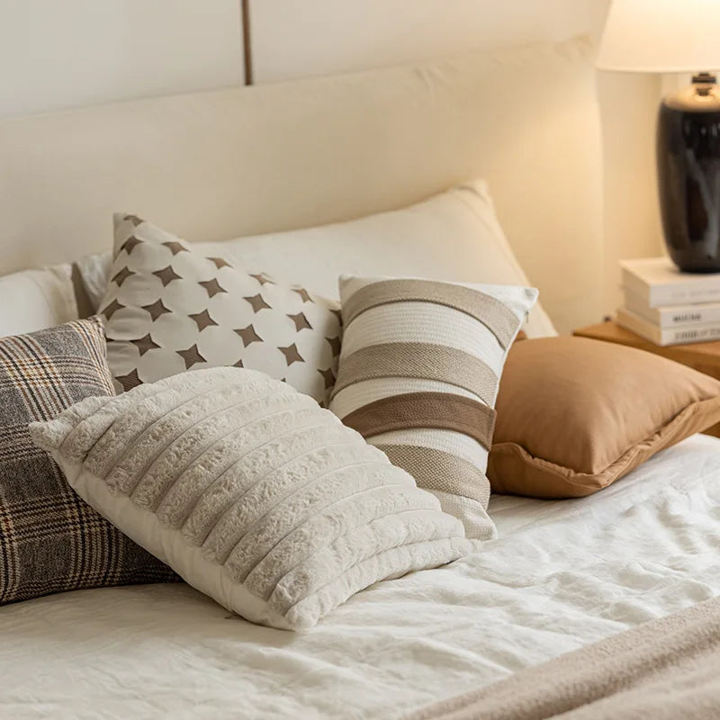 Moderner, schlichter Kissenbezug für Wohnzimmer, Sofa, Merad-Stil, Schlafzimmer