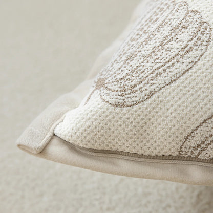 Einfacher beige Wurfkissenbezug 45x45 Cojines Decorativos Para Sofa