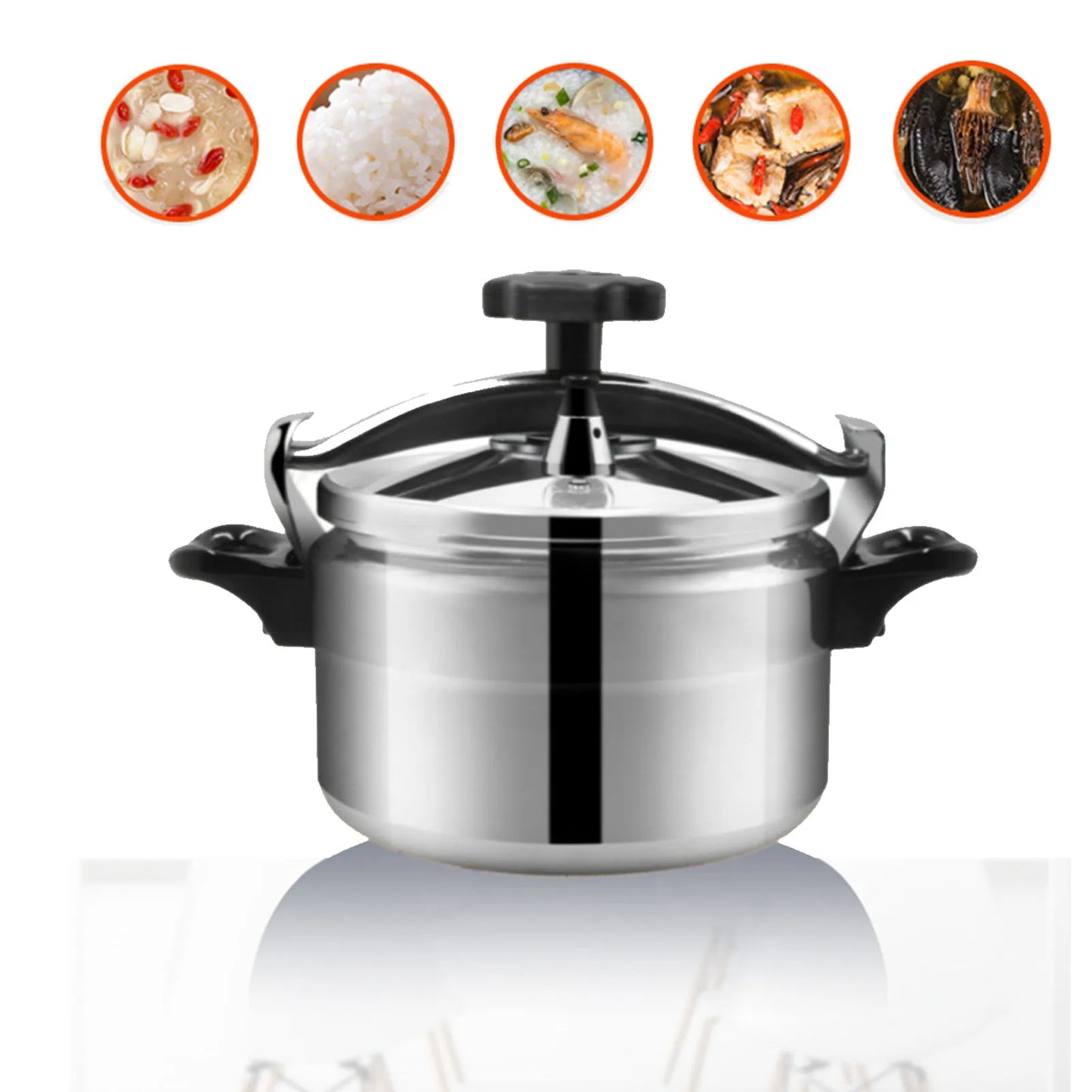 Pressure Cooker Explosion Proof Large Capacity Pressure Cooker for Gas Stove