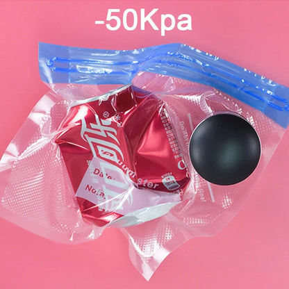 Wiederverwendbare Vakuumversiegelerbeutel mit wiederaufladbarer Handheldpumpe