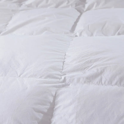Latest Comforter Winter Quilted Blanket Goose Down Duvet Quilt 100%Cotton Cover King Queen Blanket Size Twin Stitch одеяло