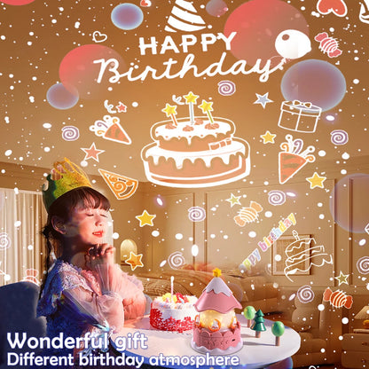 Projektor-Nachtlicht für Kinderzimmer-Dekoration, 21 Filme, Kawaii Ocean Projektion, Nachtlichter für Baby-Schlafzimmer-Geschenke
